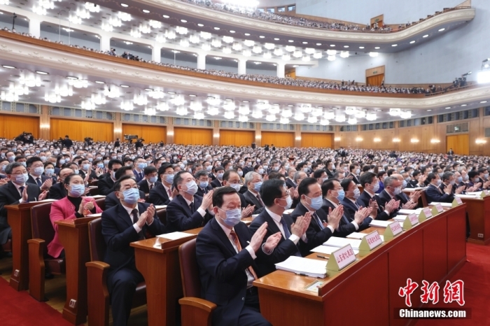 2023年3月5日，十四屆全國人大一次會議在北京人民大會堂開幕。<a target='_blank' href='/'><p  align=