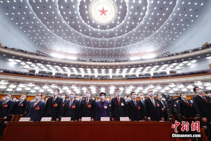 2023年3月5日，十四屆全國人大一次會議在北京人民大會堂開幕。<a target='_blank' href='/'><p  align=