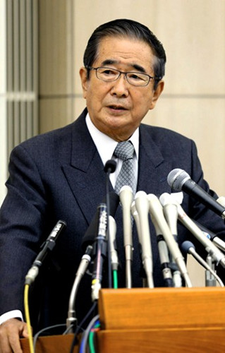 資料圖：日本前東京都知事、維新會共同代表石原慎太郎。