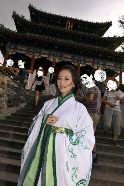 校園漢服女神大PK 看看你最中意誰(shuí)